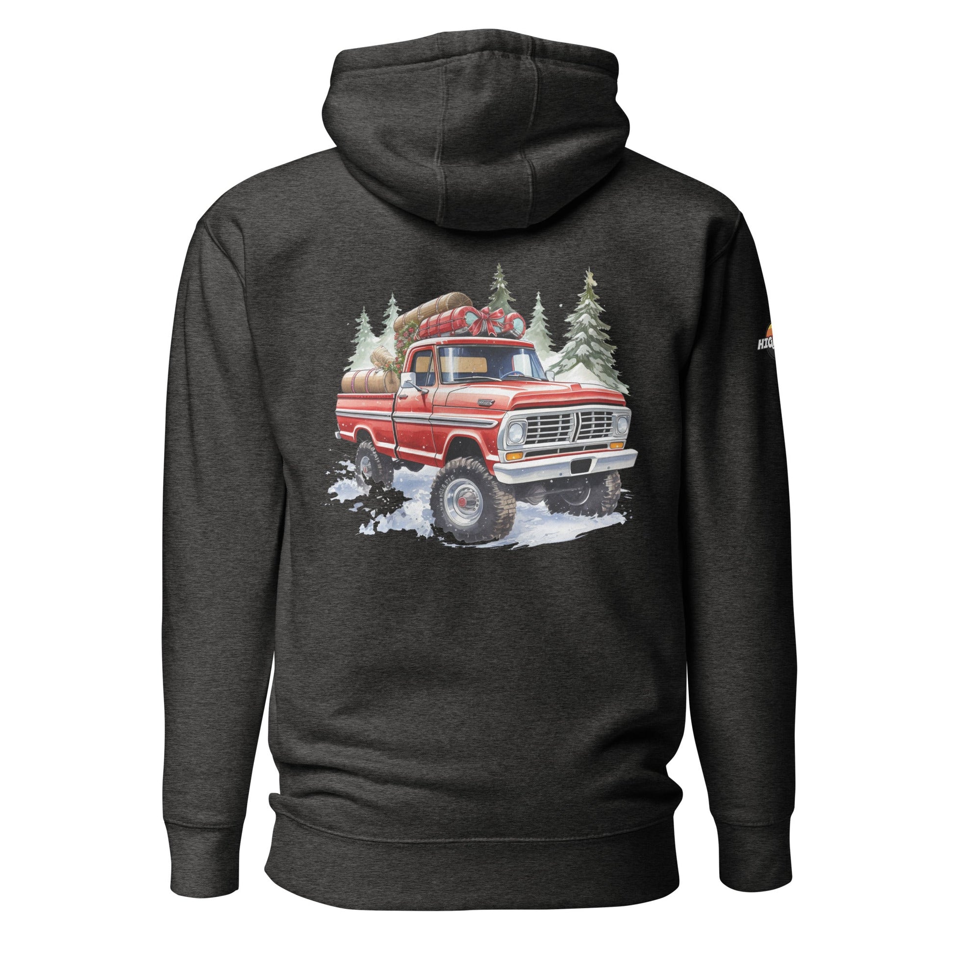 Body By Highboy 2023 Christmas Hoodie - BodyByHighboy Ford F250 Highboy Bumpside Dentside