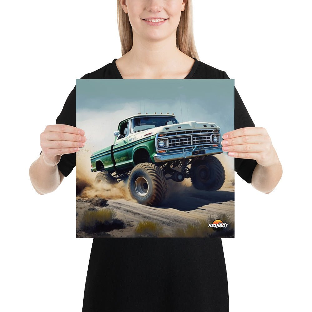 Body By Highboy Ai Truck Poster : #60 - BodyByHighboy Ford F250 Highboy Bumpside Dentside