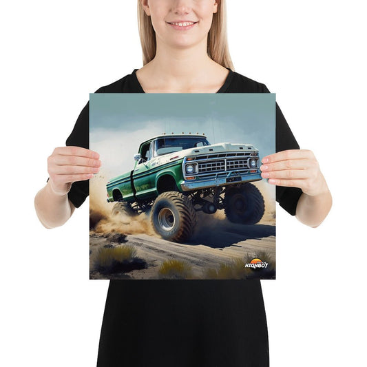 Body By Highboy Ai Truck Poster : #60 - BodyByHighboy Ford F250 Highboy Bumpside Dentside