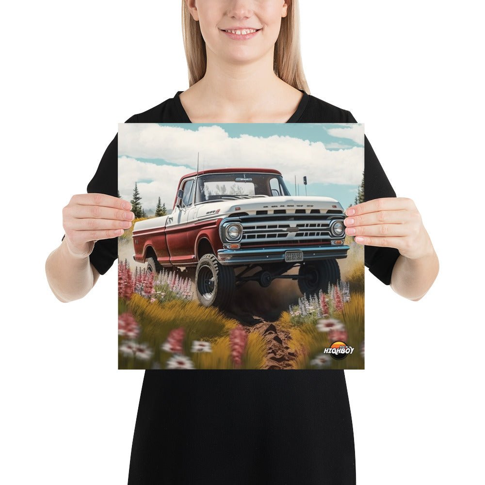 Body By Highboy Ai Truck Poster : #62 - BodyByHighboy Ford F250 Highboy Bumpside Dentside