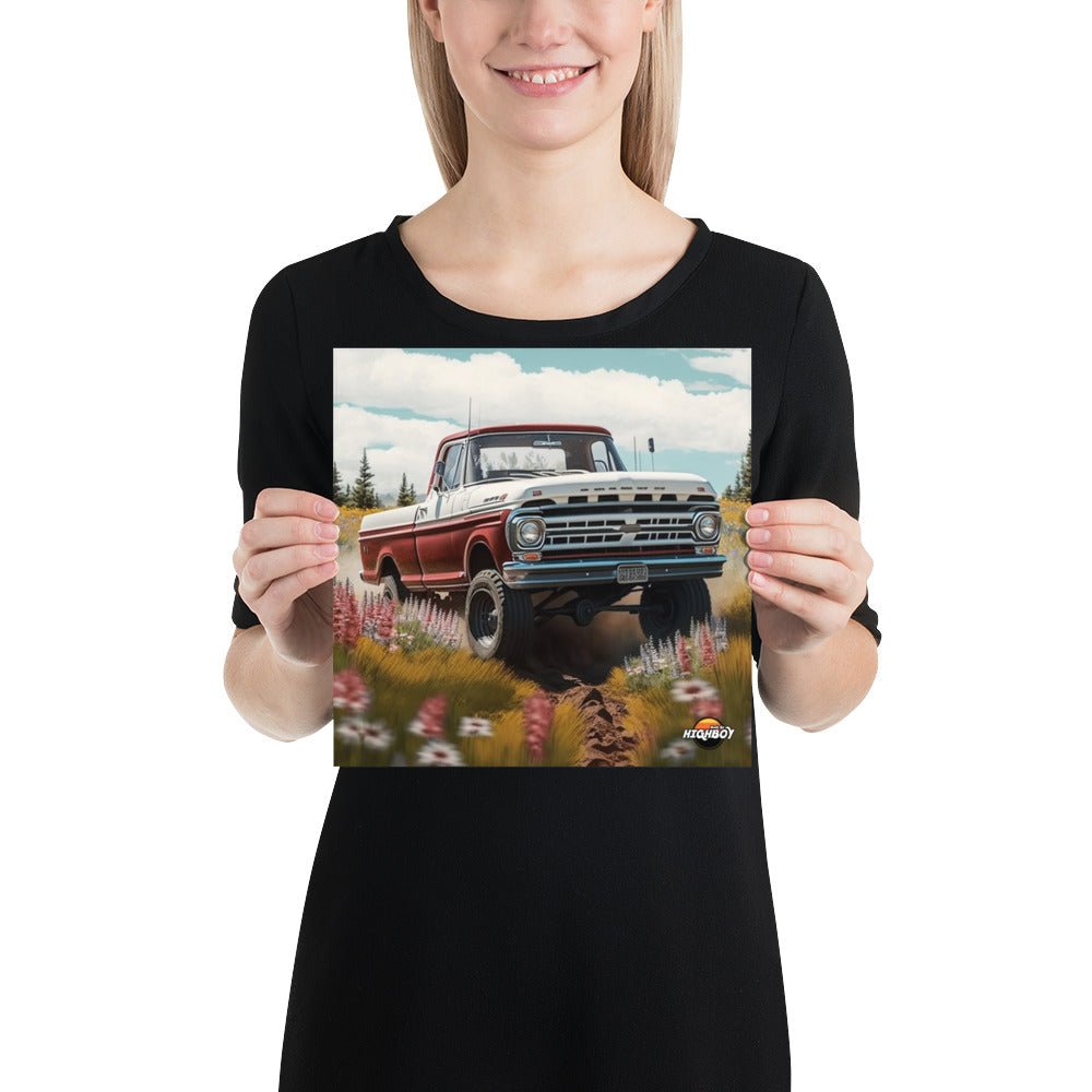 Body By Highboy Ai Truck Poster : #62 - BodyByHighboy Ford F250 Highboy Bumpside Dentside