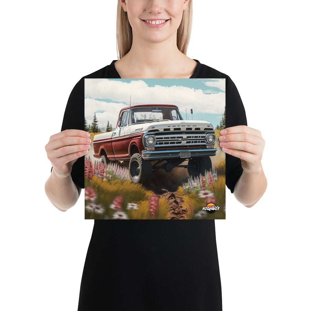 Body By Highboy Ai Truck Poster : #62 - BodyByHighboy Ford F250 Highboy Bumpside Dentside