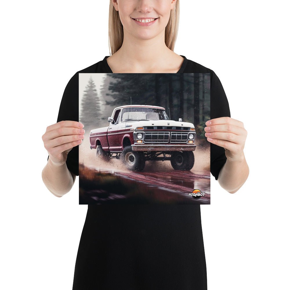 Body By Highboy Ai Truck Poster : #63 - BodyByHighboy Ford F250 Highboy Bumpside Dentside