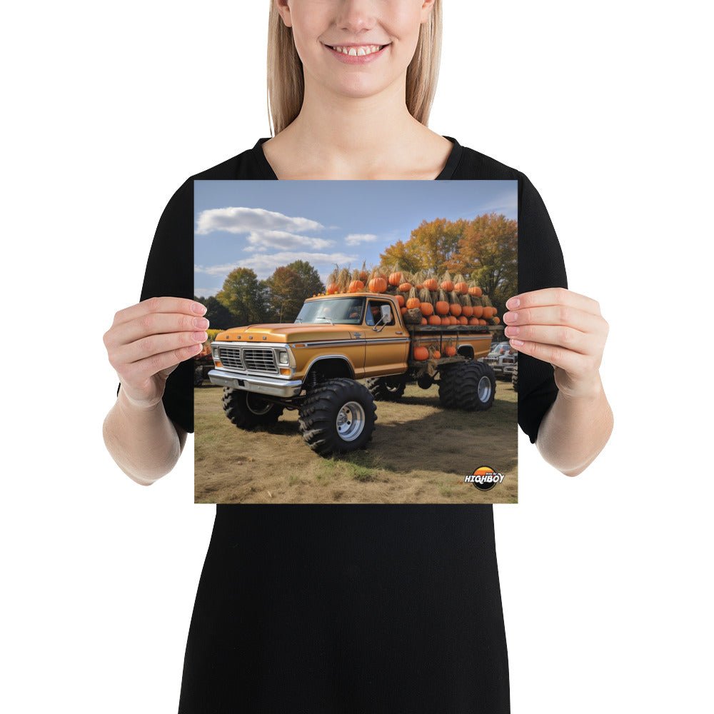 Body By Highboy Ai Truck Poster : #65 - BodyByHighboy Ford F250 Highboy Bumpside Dentside