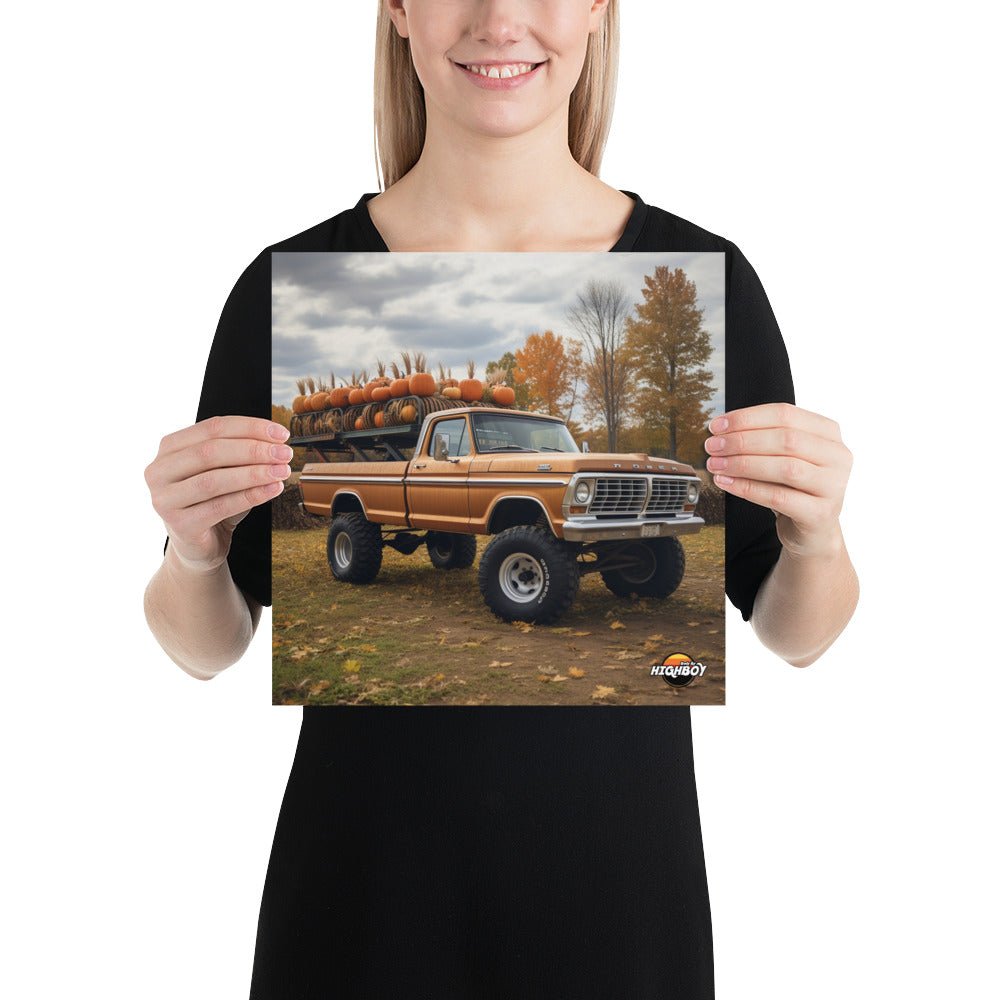 Body By Highboy Ai Truck Poster : #66 - BodyByHighboy Ford F250 Highboy Bumpside Dentside