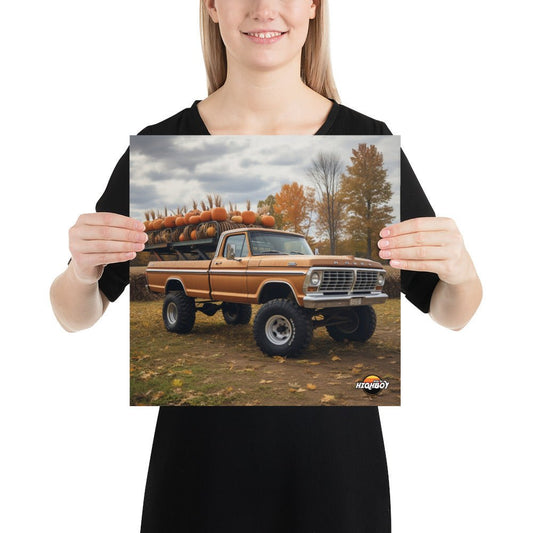Body By Highboy Ai Truck Poster : #66 - BodyByHighboy Ford F250 Highboy Bumpside Dentside