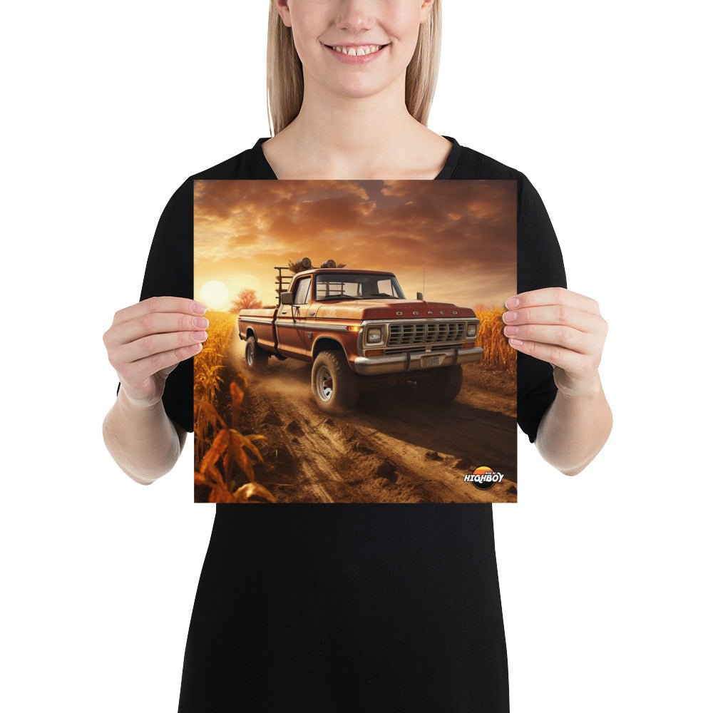 Body By Highboy Ai Truck Poster : #67 - BodyByHighboy Ford F250 Highboy Bumpside Dentside