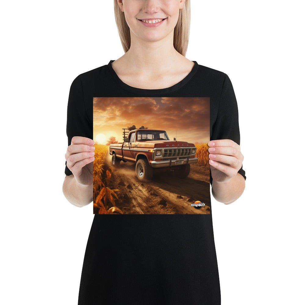 Body By Highboy Ai Truck Poster : #67 - BodyByHighboy Ford F250 Highboy Bumpside Dentside