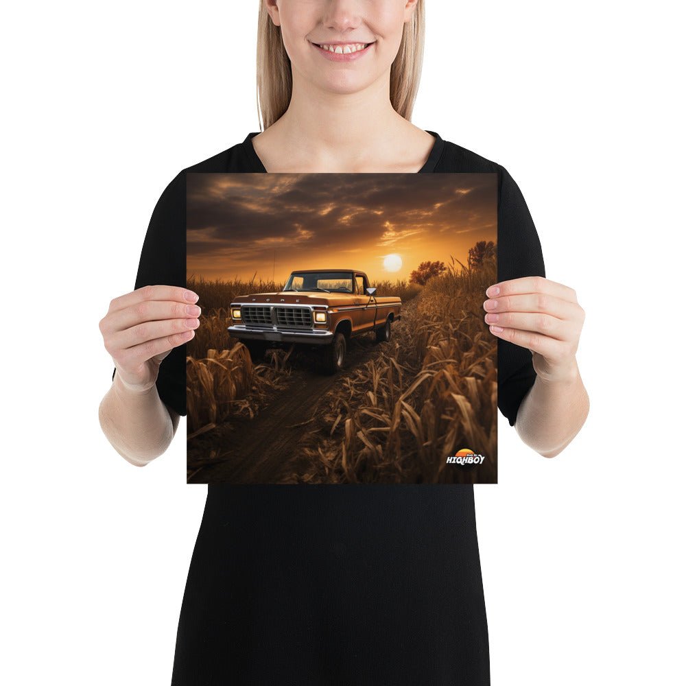 Body By Highboy Ai Truck Poster : #69 - BodyByHighboy Ford F250 Highboy Bumpside Dentside