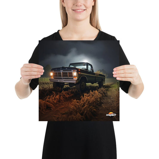 Body By Highboy Ai Truck Poster : #72 - BodyByHighboy Ford F250 Highboy Bumpside Dentside