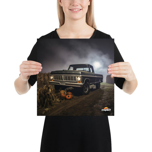 Body By Highboy Ai Truck Poster : #73 - BodyByHighboy Ford F250 Highboy Bumpside Dentside